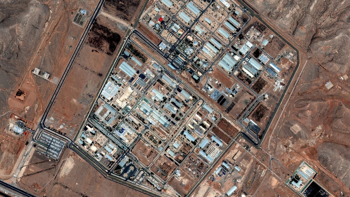 The Isfahan nuclear power plant / © Satellite Image / Maxar Technologies