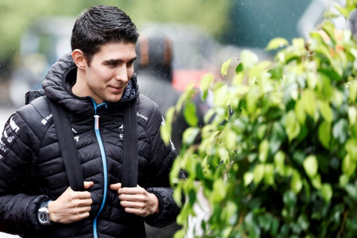 Le Français Esteban Ocon avant le Grand Prix de Belgique, le 27 juillet 2023 à Spa Francorchamps