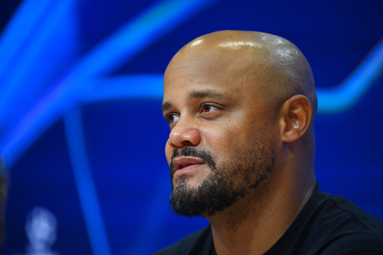 Den Trainer vum FC Bayern Vincent Kompany