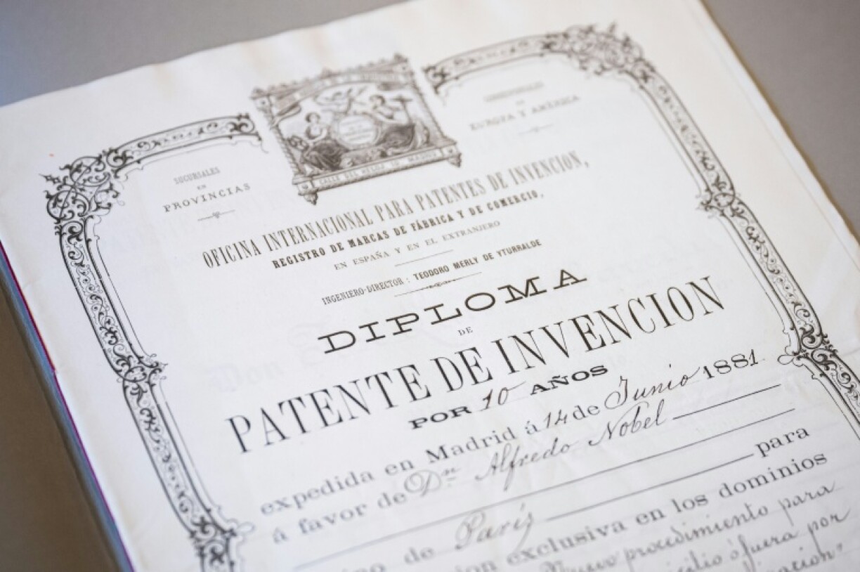 Nobel had hundreds of patents in several countries, most of them concerning production methods and uses for explosives using nitroglycerin