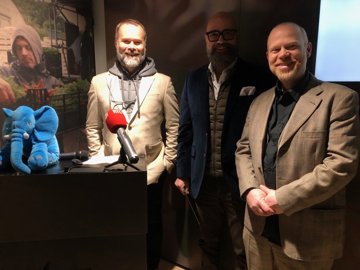 De Patrick Michaely, Romain Poulles an Norry Schneider.