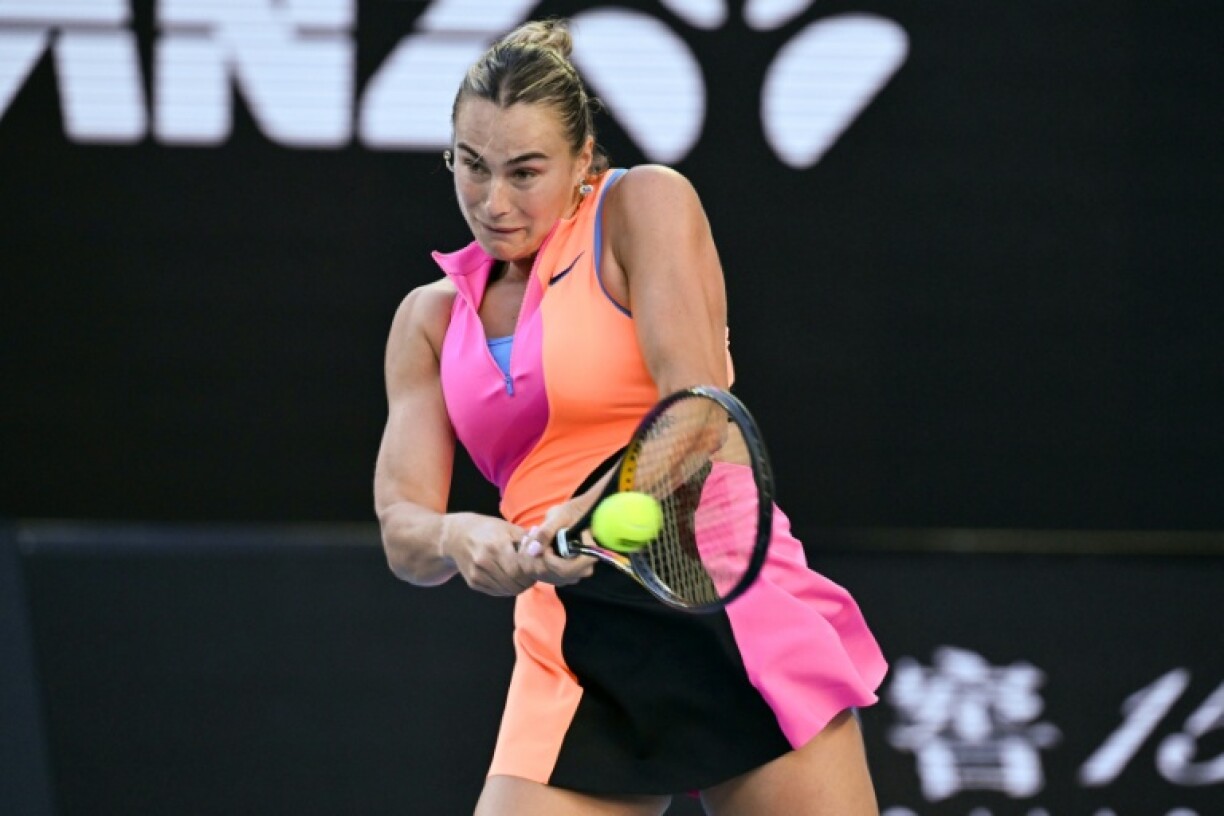 La N.1 mondial, la Bélarusse Aryna Sabalenka, affronte dimanche la Française Sarah Rakotomanga (118) au premier jour de l'Open d'Australie à Melbourne