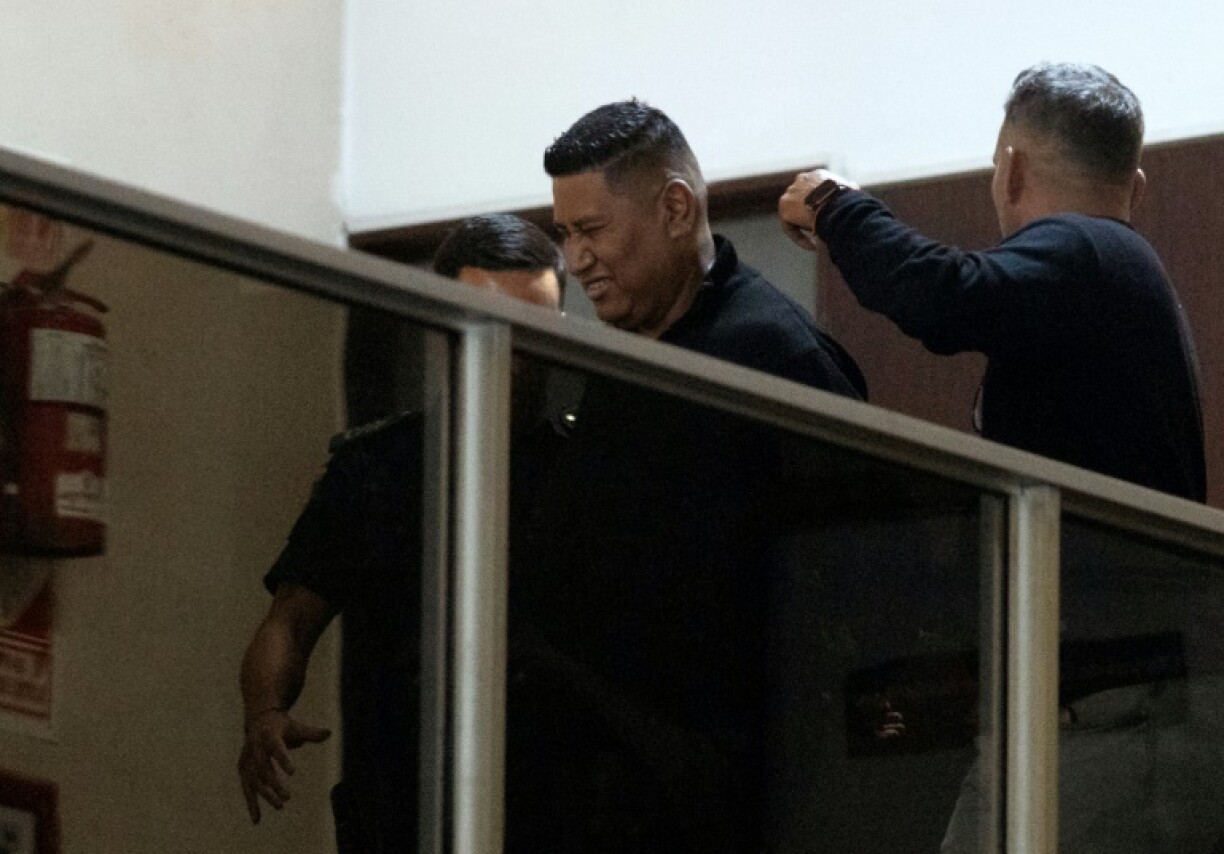 Former Maradona bodyguard Julio Coria was arrested on alleged perjury charges in court