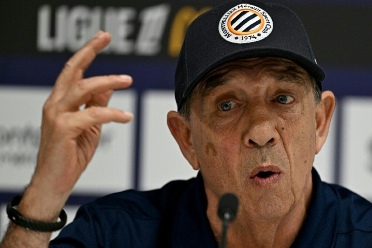 Montpellier coach Jean-Louis Gasset