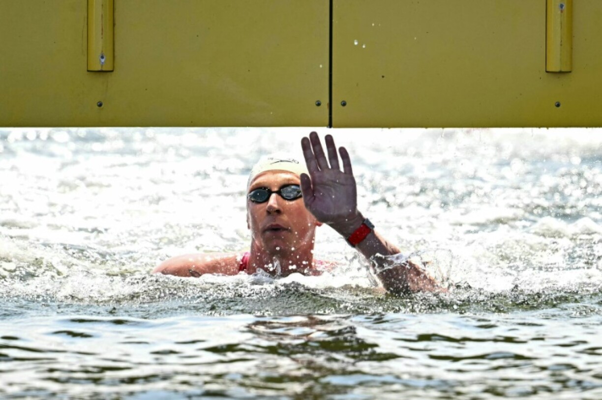 Germany's Florian Wellbrock won the men's 10km open water race at swimming's world championships in Singapore