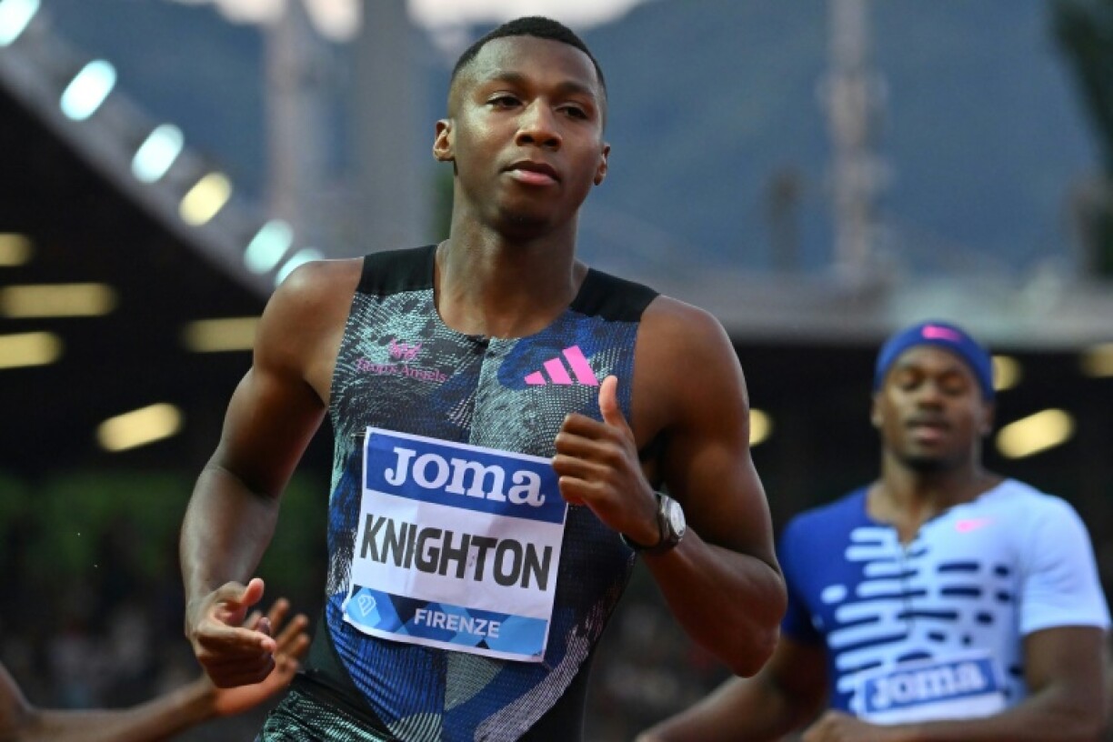 Erriyon Knighton may be only 19 but Lyles says his youth is not a reason for special treatment