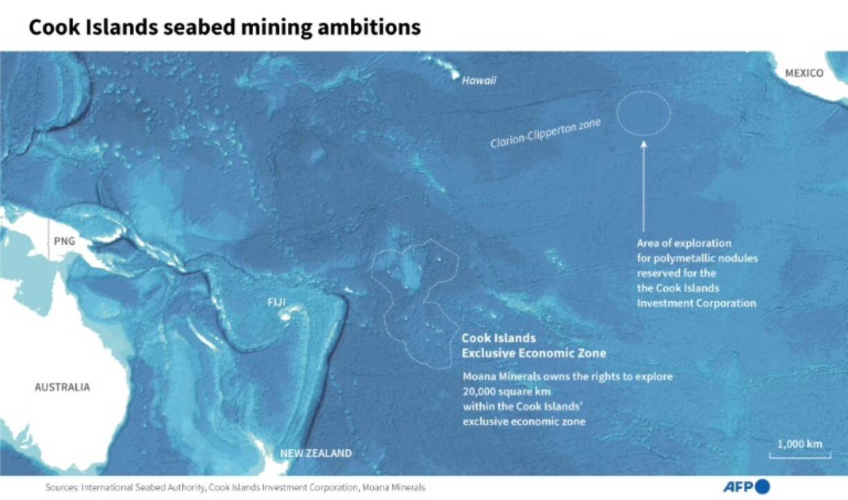 Cook Islands seabed mining ambitions