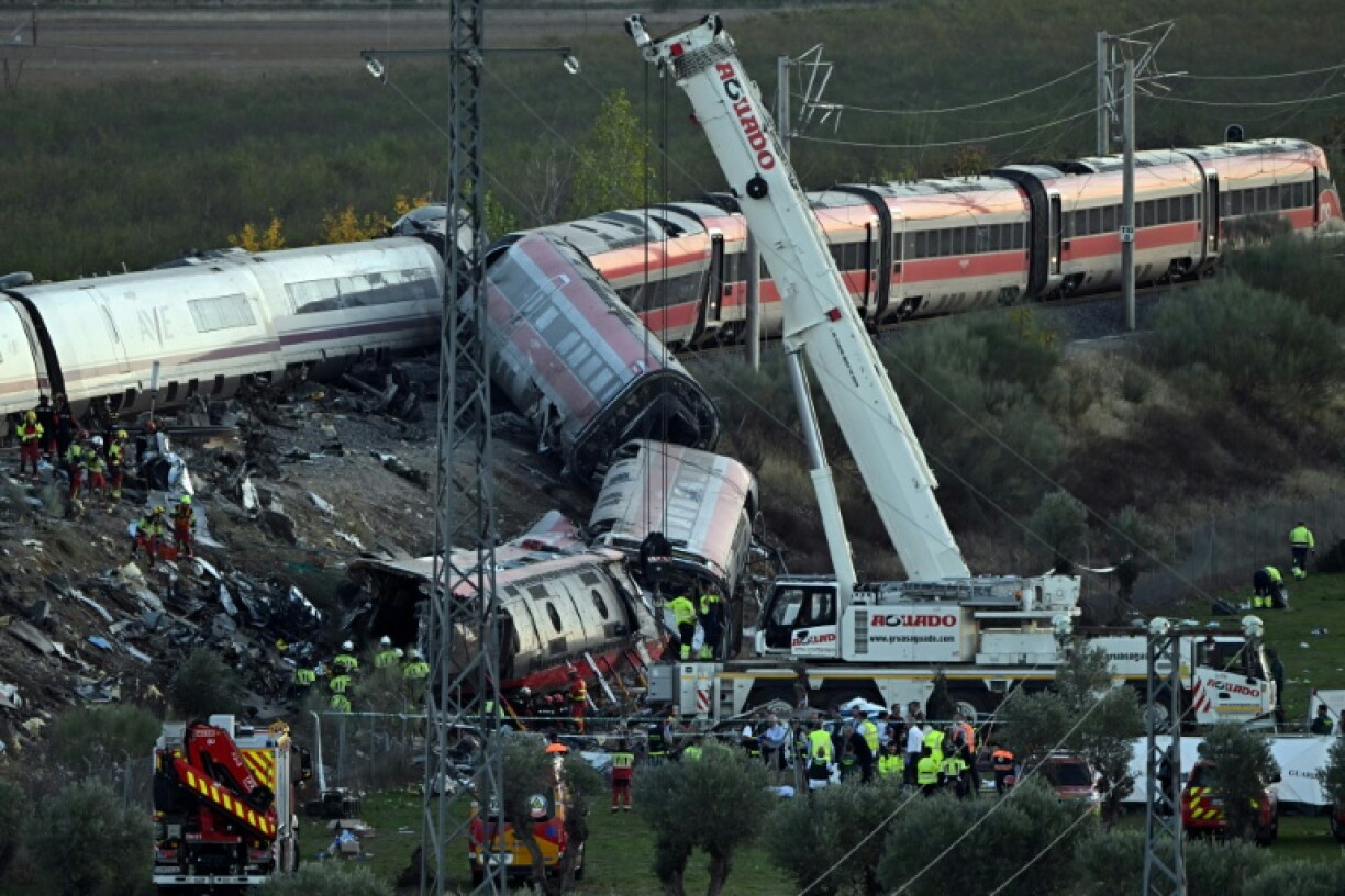 Emergency services were combing through the wreckage of tangled metal to find further victims