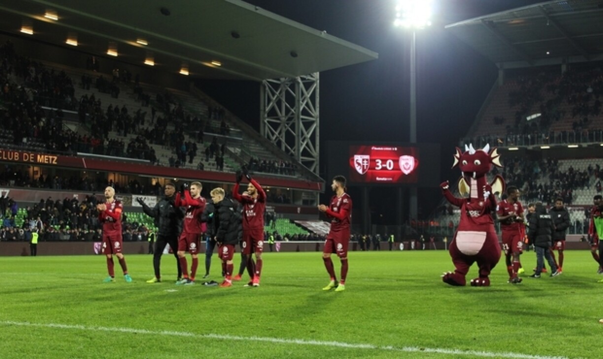 Et un... Et deux... Et trois zéro ! Metz a largement dominé Nancy mardi soir dans le derby lorrain.