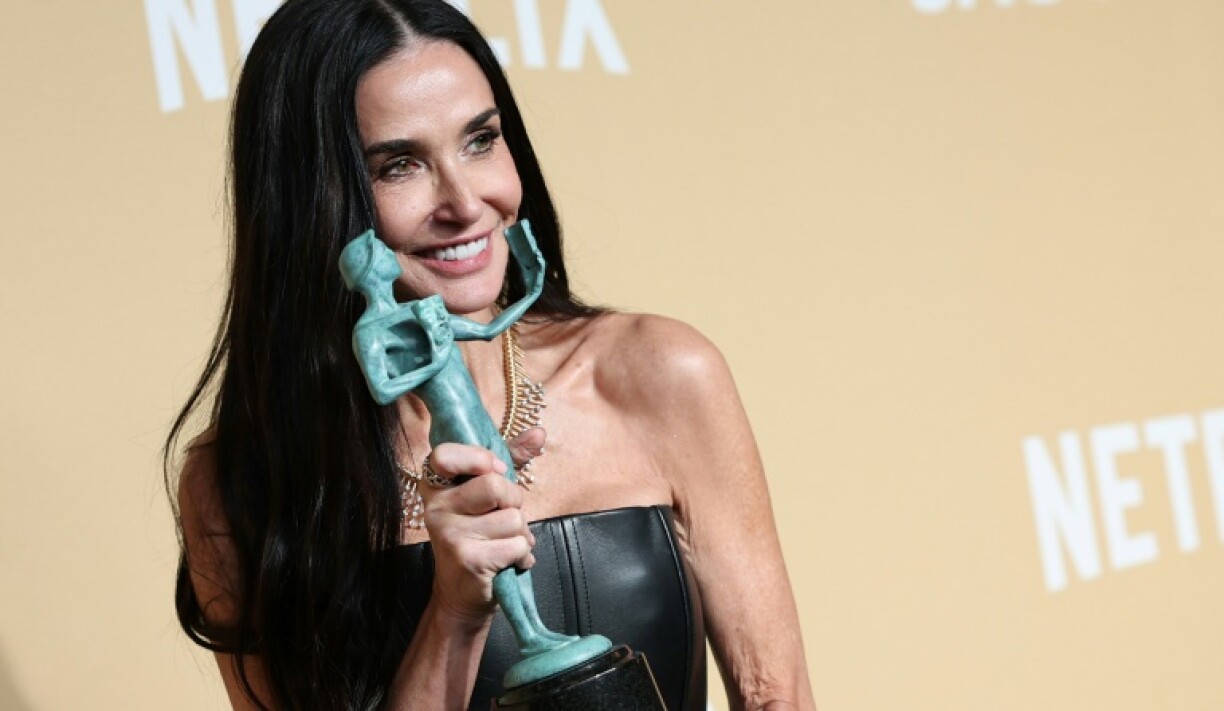 Demi Moore's SAG Award win for best actress for 'The Substance' keep her in pole position in the race for an Oscar
