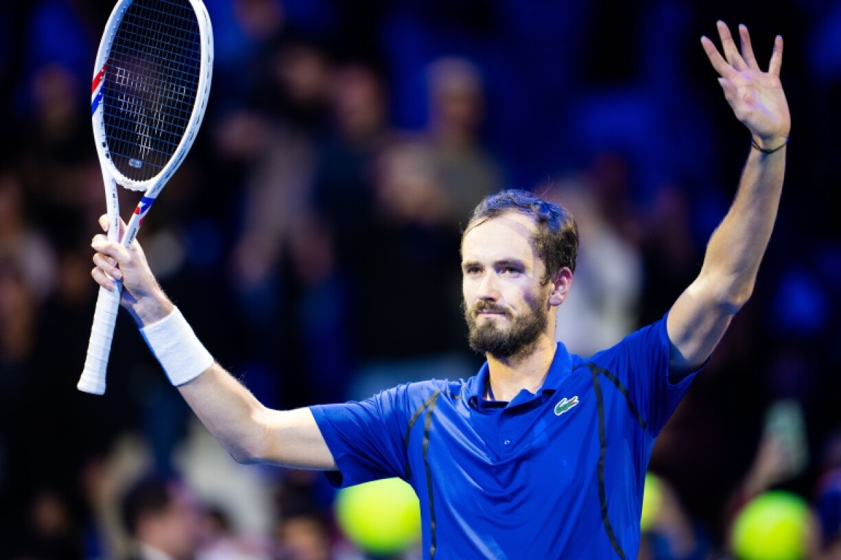Russia's Daniil Medvedev is the fifth-ranked player in the world