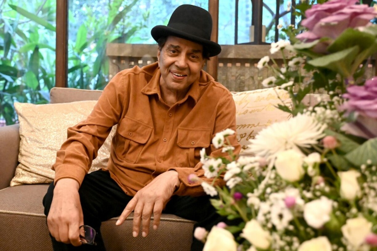 Bollywood star Dharmendra (pictured on his 88th birthday on December 8, 2023) appeared in more than 250 films over a remarkable six-decade career