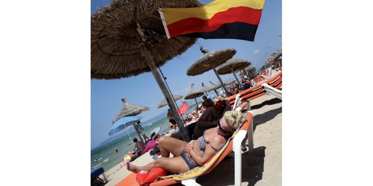 Des touristes allemands.