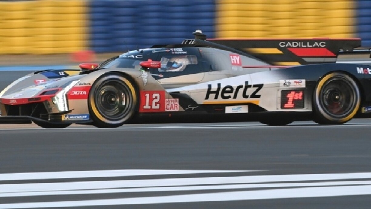 La Cadillac N.12 lors des qualifications des 24 Heurs du Mans, le 12 juin 2025