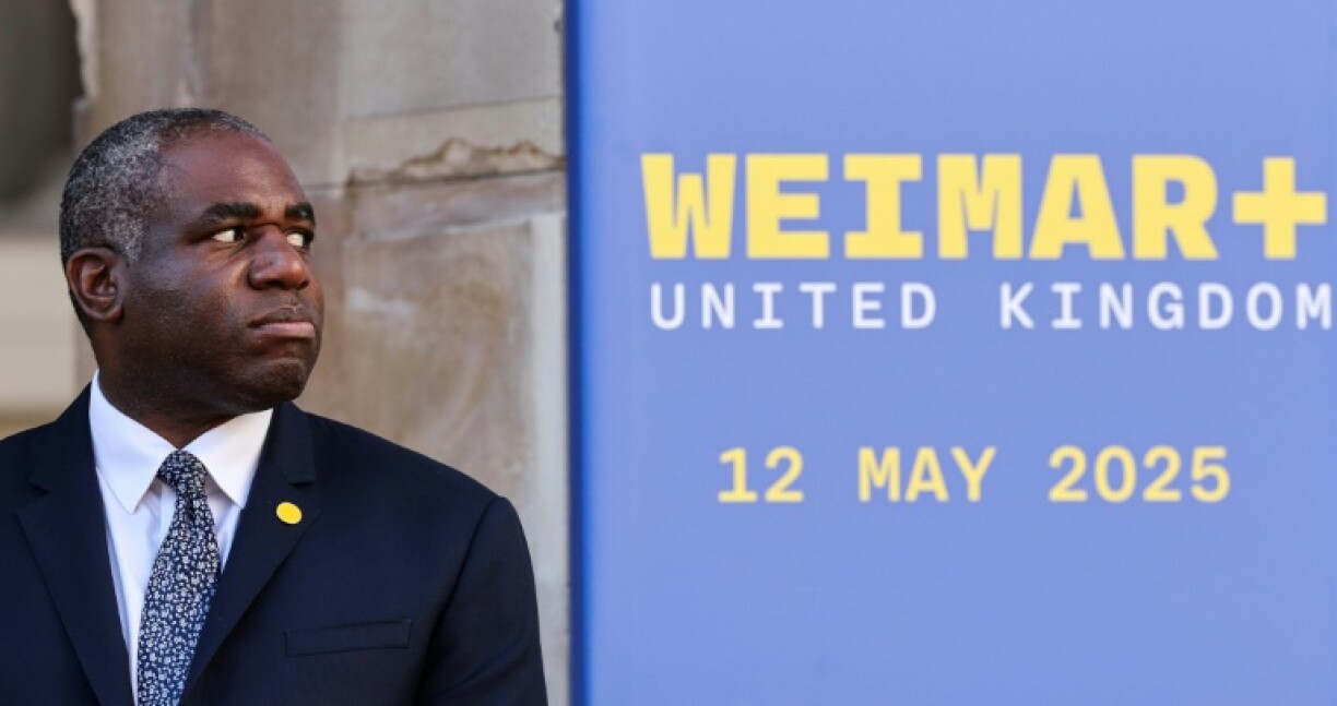 British Foreign Secretary David Lammy hosted the talks