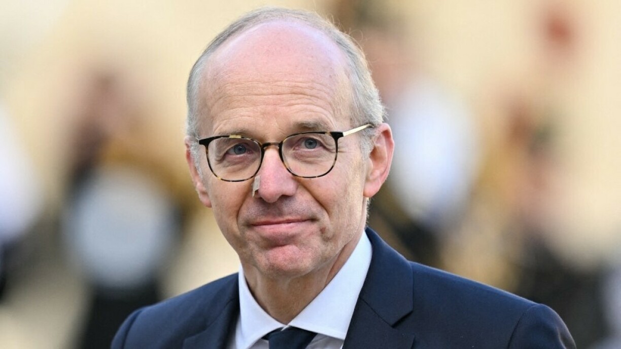 Luxembourg Prime Minister Luc Frieden is available for selfies.