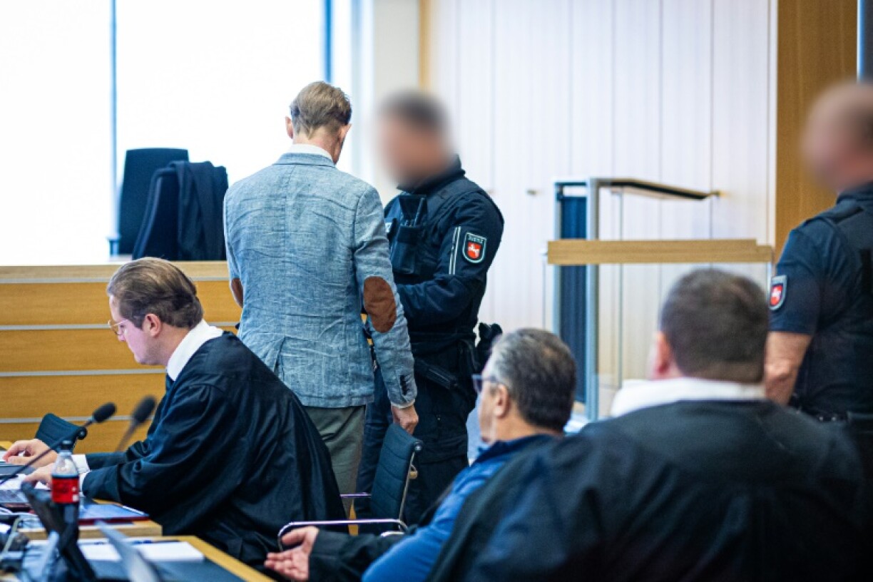 Christian Brückner lors de son procès en Allemagne.