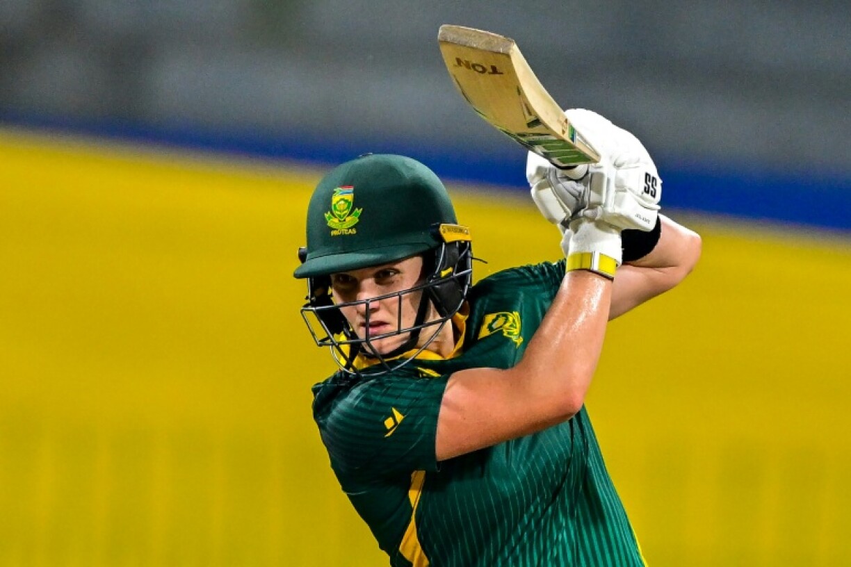 South Africa captain Laura Wolvaardt is her team's leading scorer at the World Cup with 301 runs