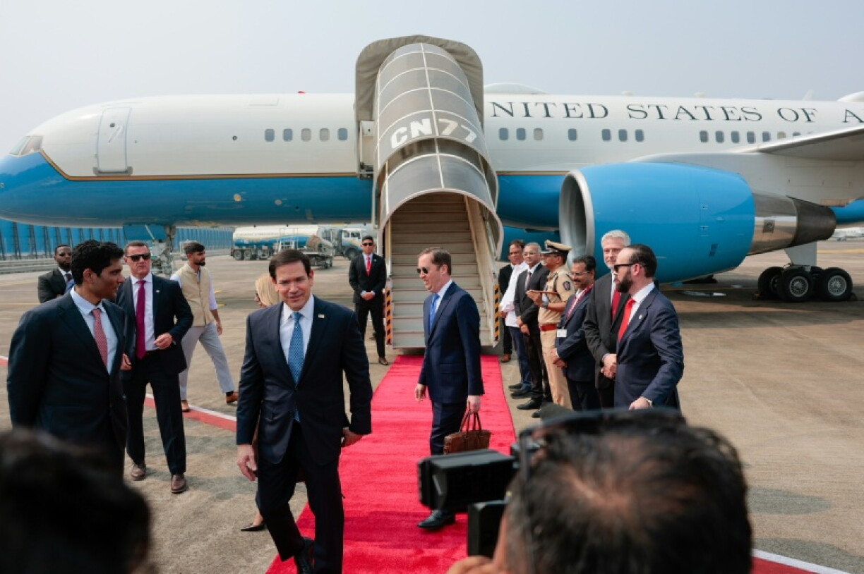 US Secretary of State Marco Rubio arrived in India, his second official visit to the country this year, as he pursues an Asian tour blending diplomacy and trade