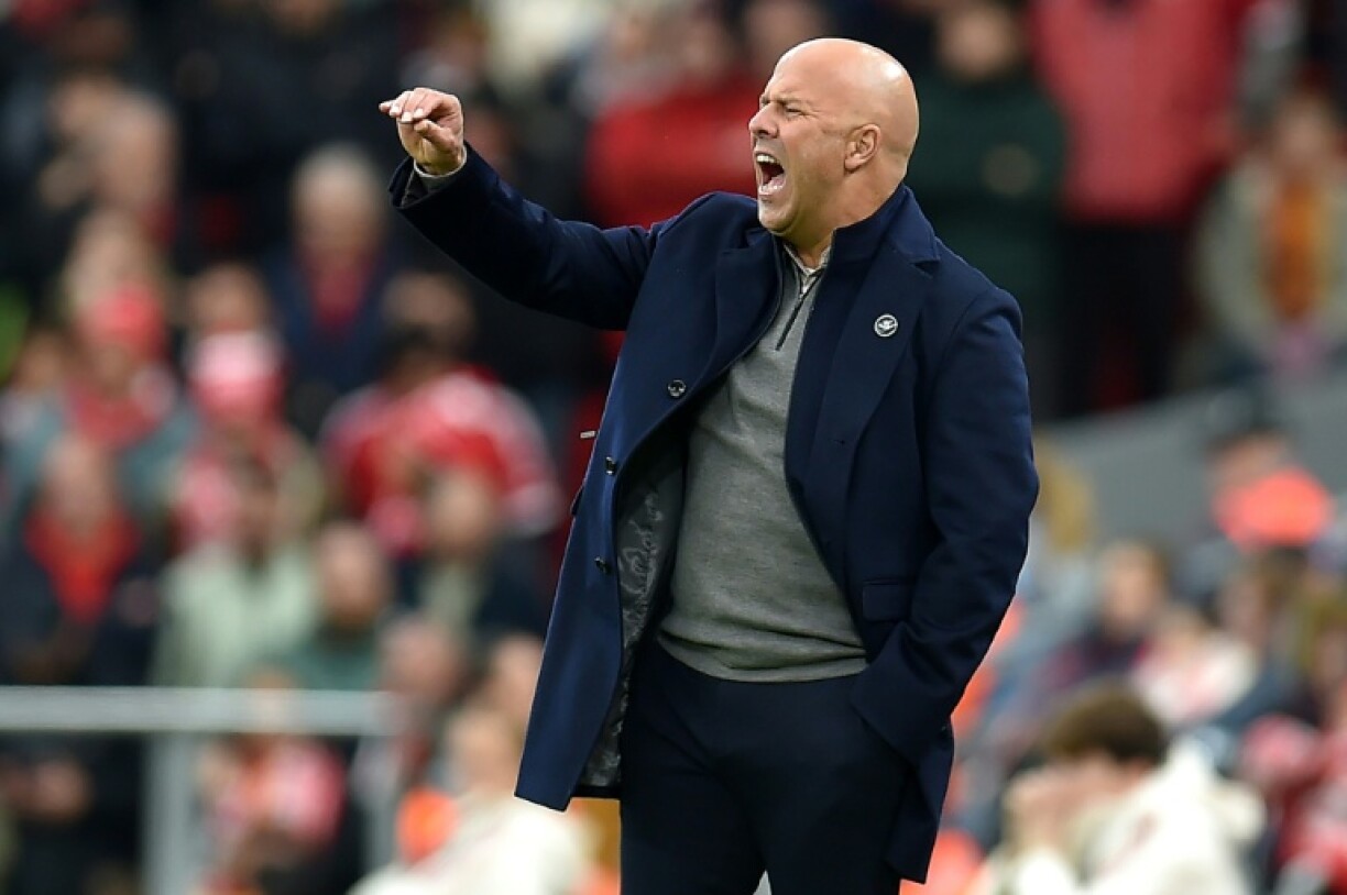 Arne Slot won the Premier League with Liverpool in his first season in charge