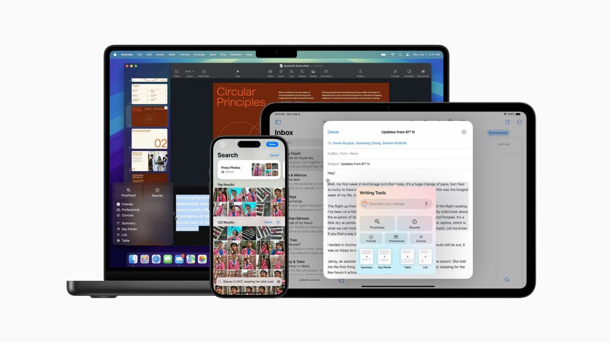 Apple Intelligence promet de doper vos application préférées à l'IA, sur iPhone, iPad et Mac.