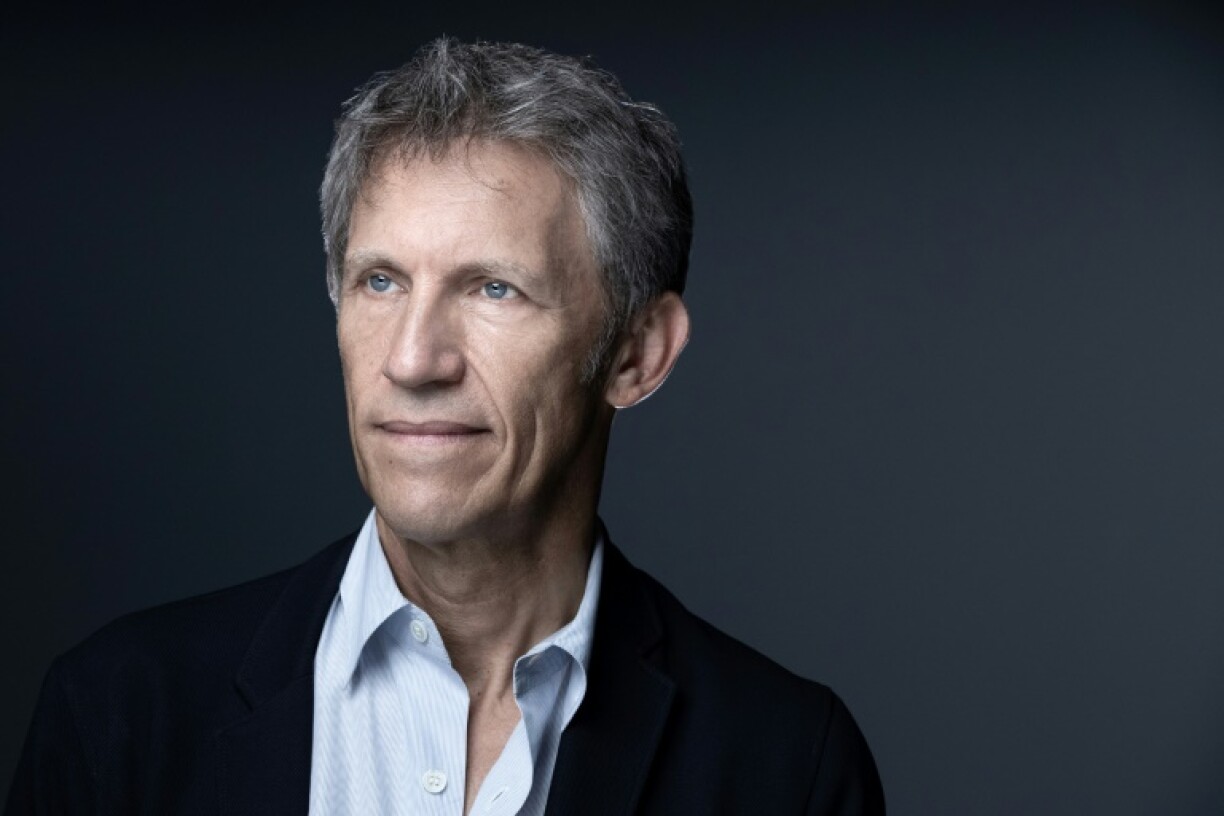 L'écrivain Français Noudelmann, le 10 septembre 2021 à Paris