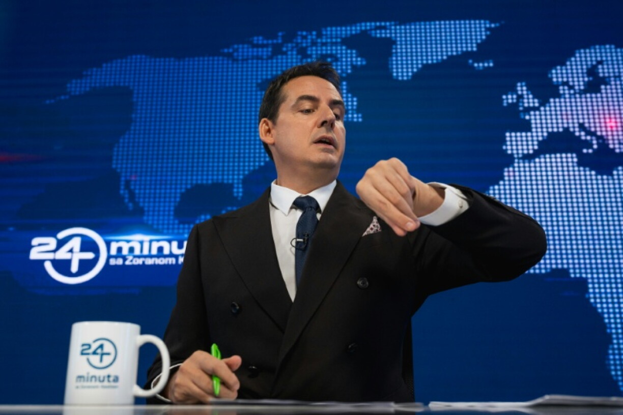 Zoran Kesic, host of one of Serbia’s most popular and most-watched shows, issued a stark warning before the polls