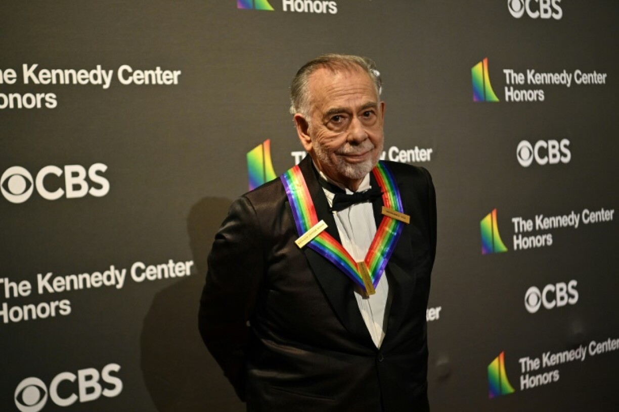 Francis Ford Coppola drew a crowd of Hollywood heavyweights as he received a prestigious Kennedy Center honor