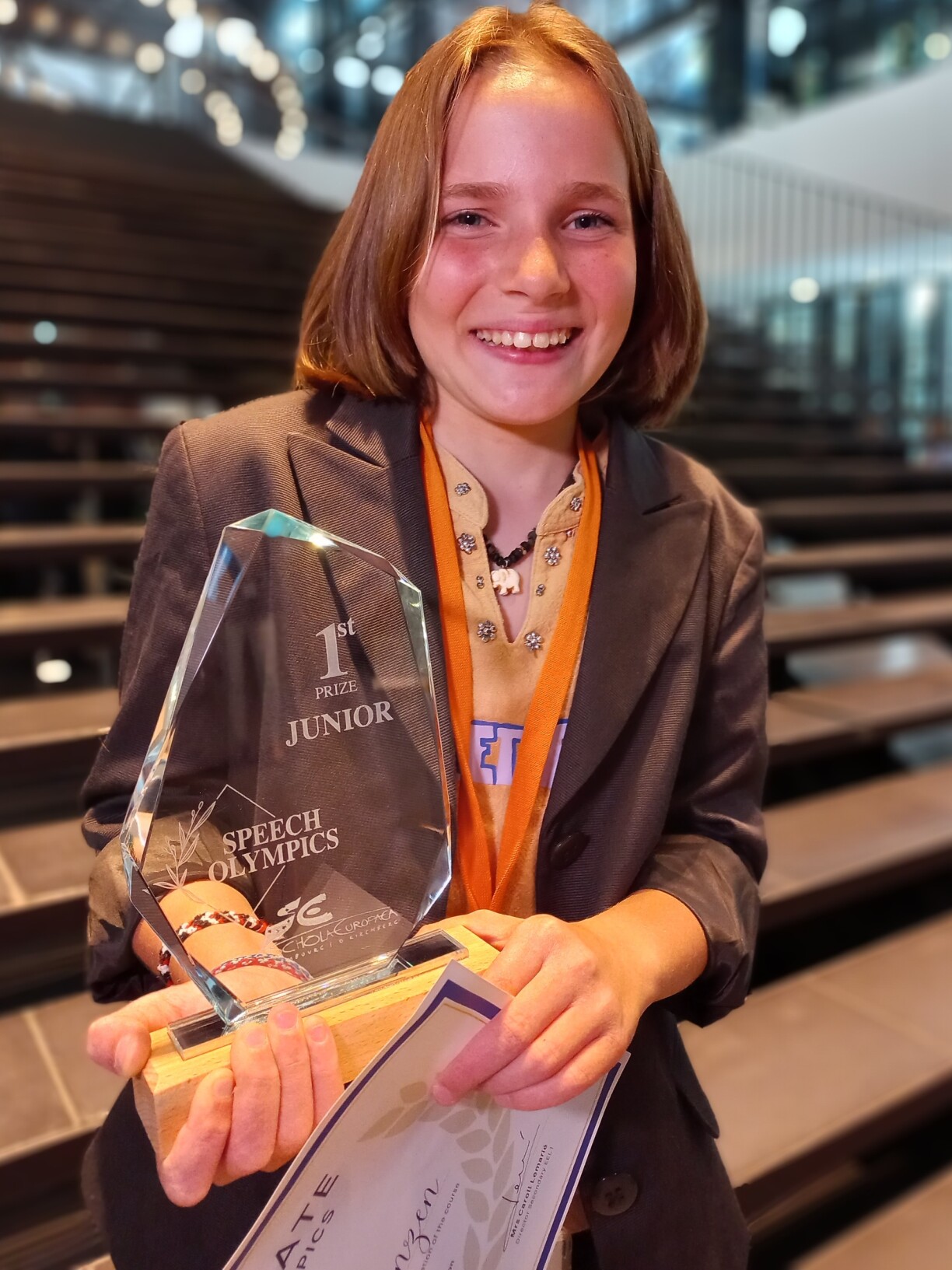 Delia Lorenzen, lauréate de la catégorie