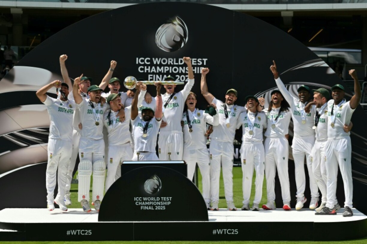 South Africa won the ICC World Test Championship final at Lord's in June 2025