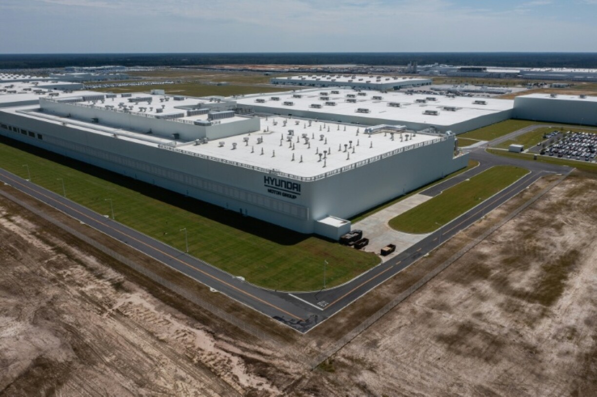 The Hyundai Metaplant in Ellabell, Georgia