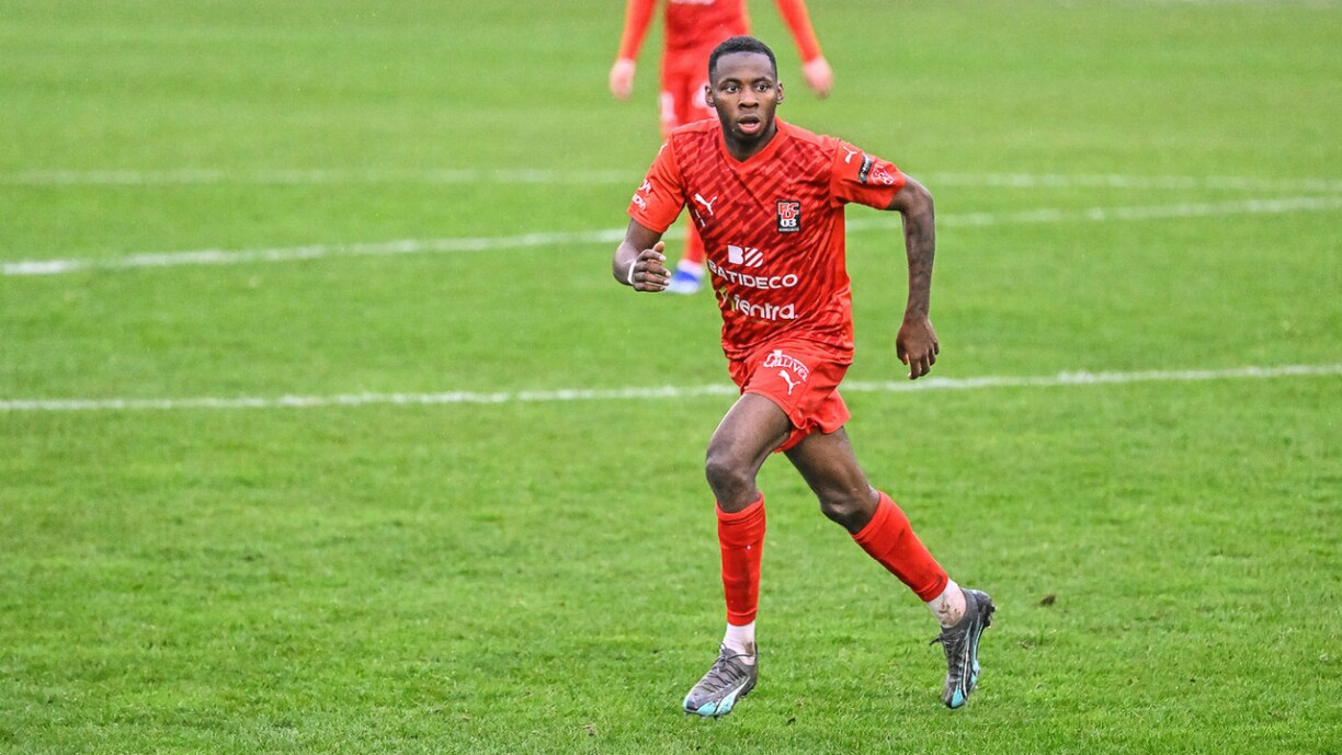 Kenny Nagera est sorti de sa boîte à un quart d’heure du terme pour inscrire le deuxième but differdangeois.