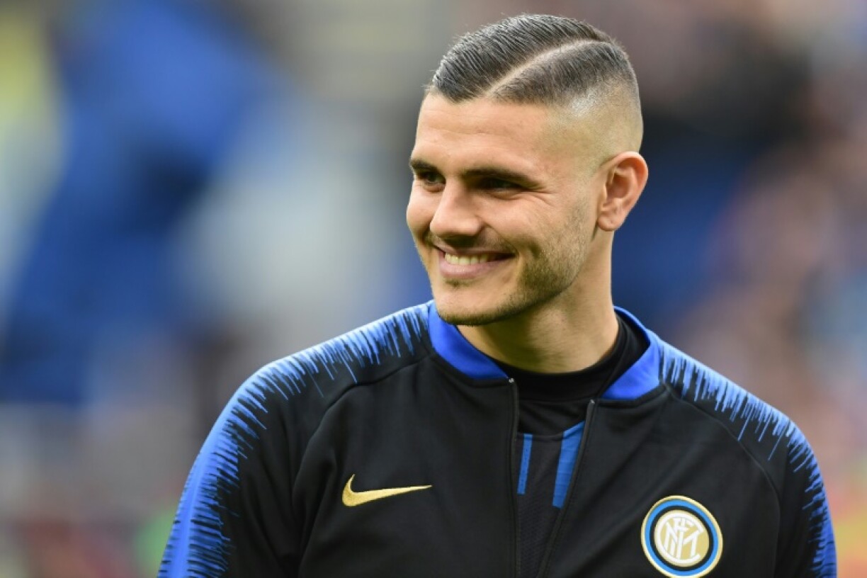 Mauro Icardi lors de la réception de l'Atalanta Bergame le 2 septembre 2019 à Milan.