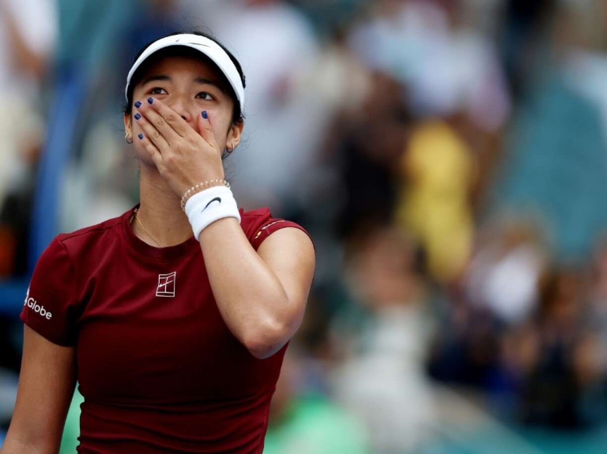 Alexandra Eala of the Philippines pulled out of one of the biggest surprises of the season beating world number two Iga Swiatek in the Miami Open quarter-finals.