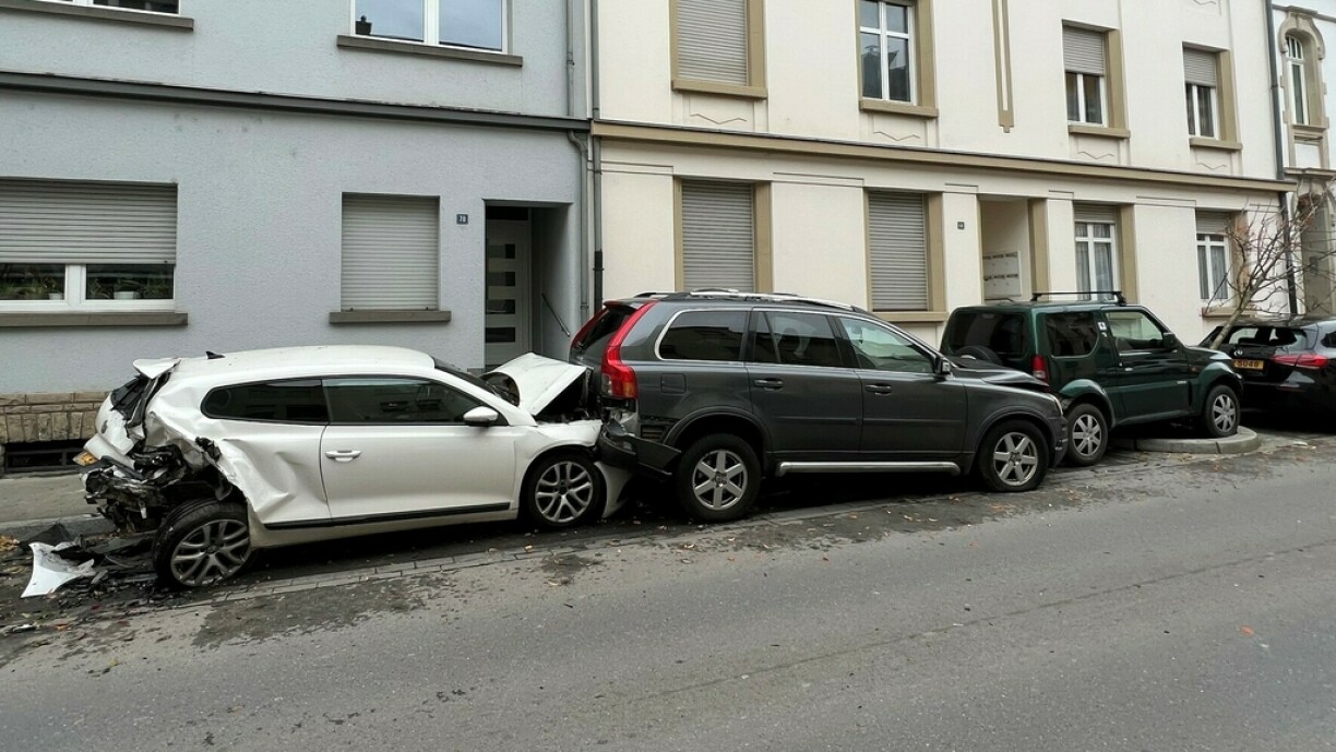 Une photo prise dans la rue Adolphe Fischer le 20 novembre 2022
