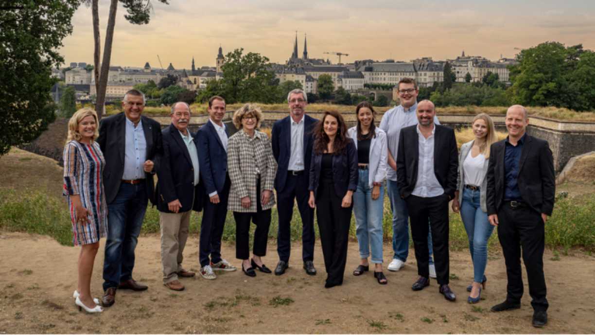 Ils conduiront la campagne de Fokus: (de gauche à droite) Sandra Bilić Klatý, Gary Kneip, Jacques Linster, Cédric Bellwald, Mady Lietz, Anne Winter, Micky Maller, Jeff Steichen, Luc Majerus, Anne Lecuit et Marc Ruppert.