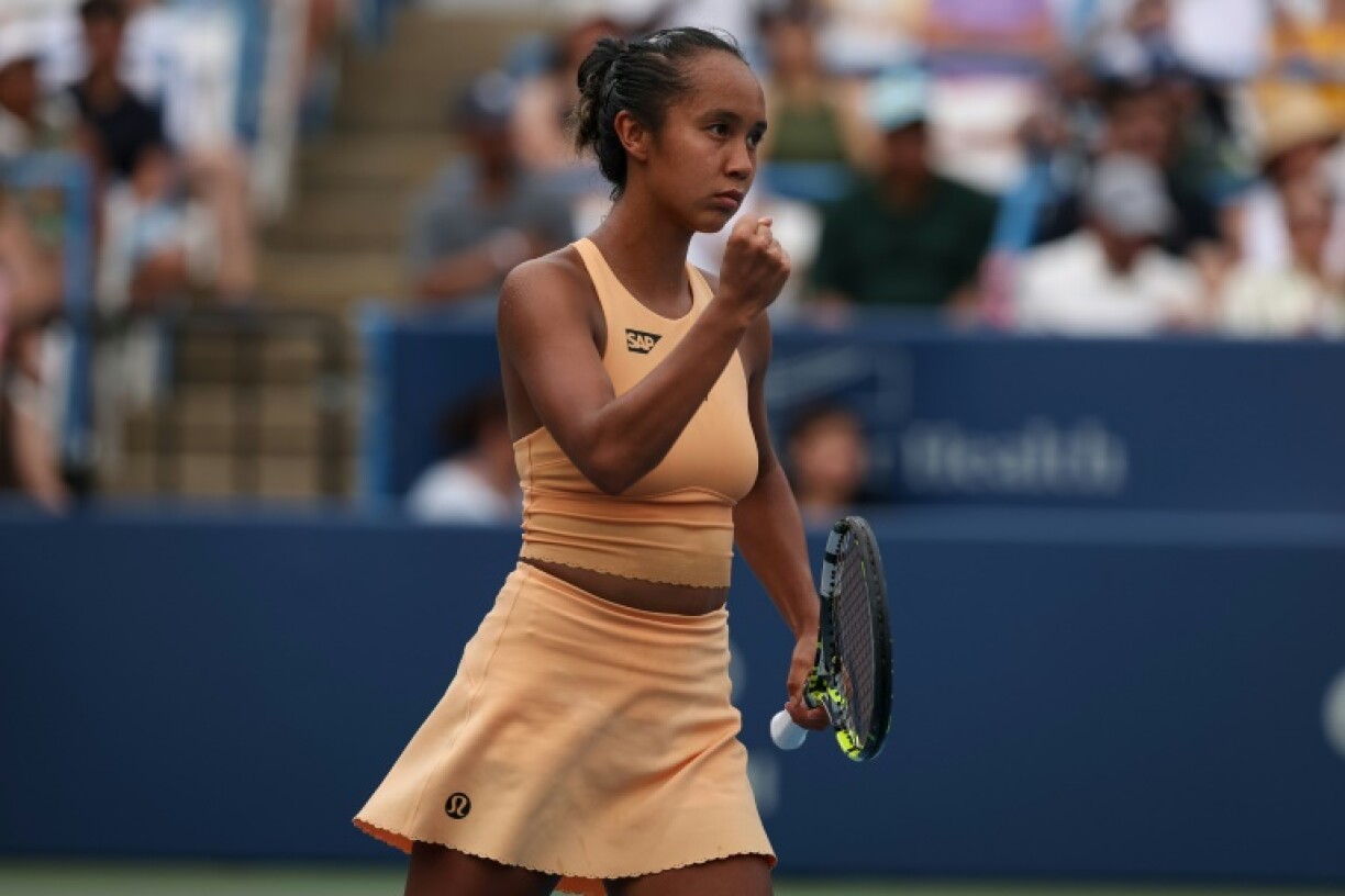 Canada's Leylah Fernandez rallied to beat Elena Rybakina of Kazakhstan and reach the WTA DC Open final