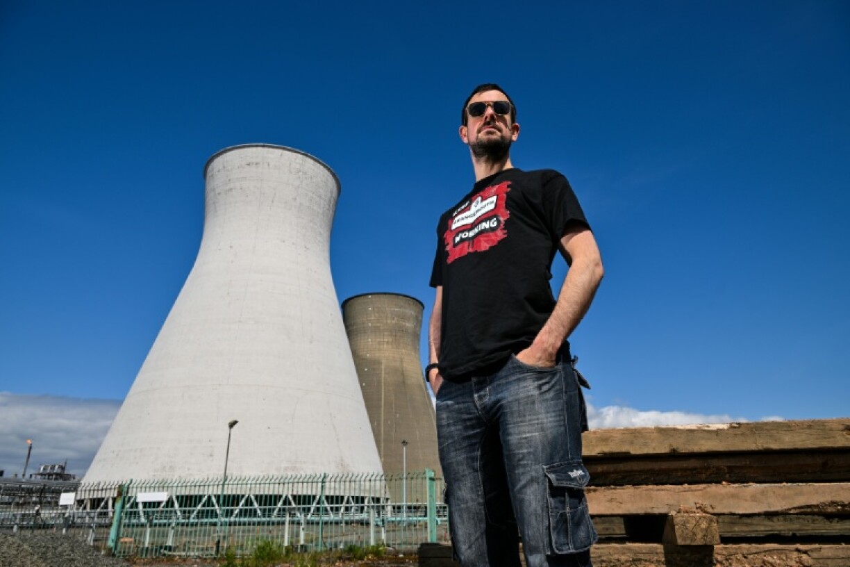 Andrew Petersen, a mechanical maintenance technician who was recently made redundant from the Grangemouth Oli Refinery