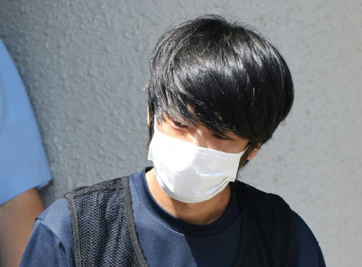 Tetsuya Yamagami, photographié en juillet 2022.