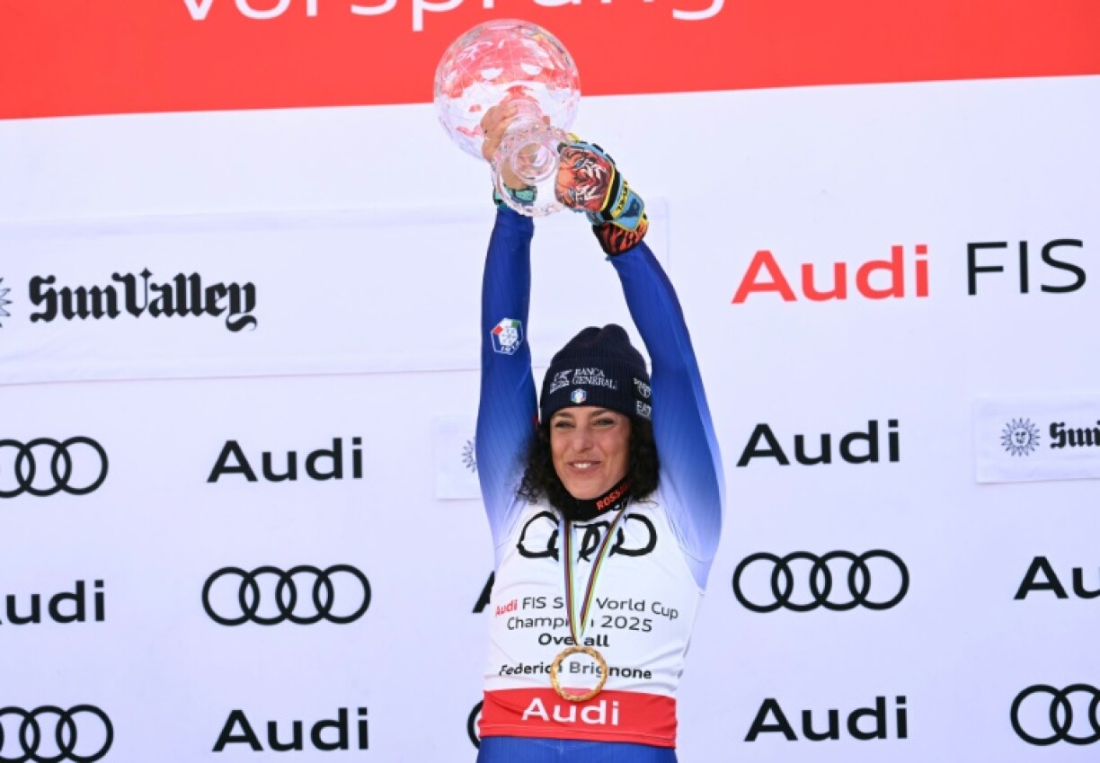 Women's skiing overall World Cup winner Federica Brignone is being examined in hospital after a heavy fall