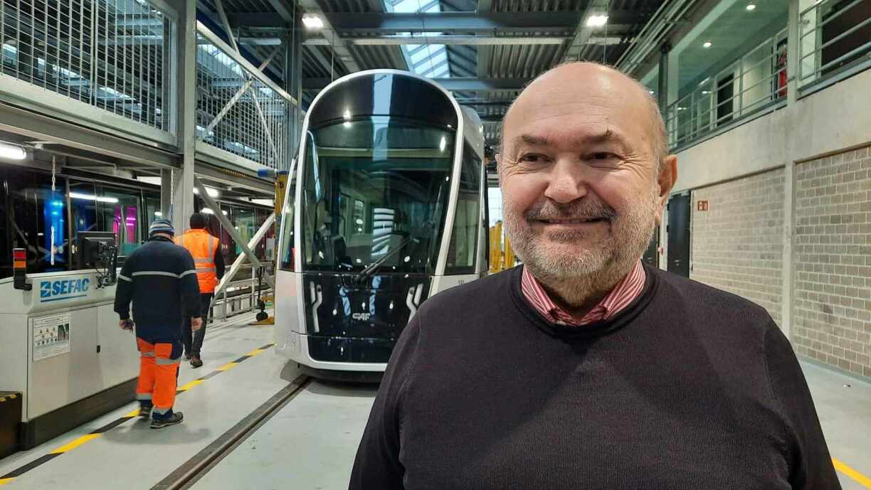 André Von der Marck, directeur général de Luxtram, assure que