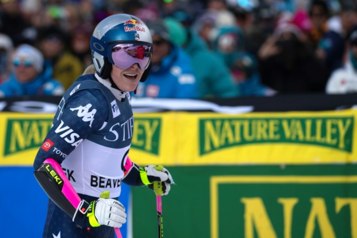 Lindsey Vonn served as a forerunner before last weekend's World Cup races in Beaver Creek