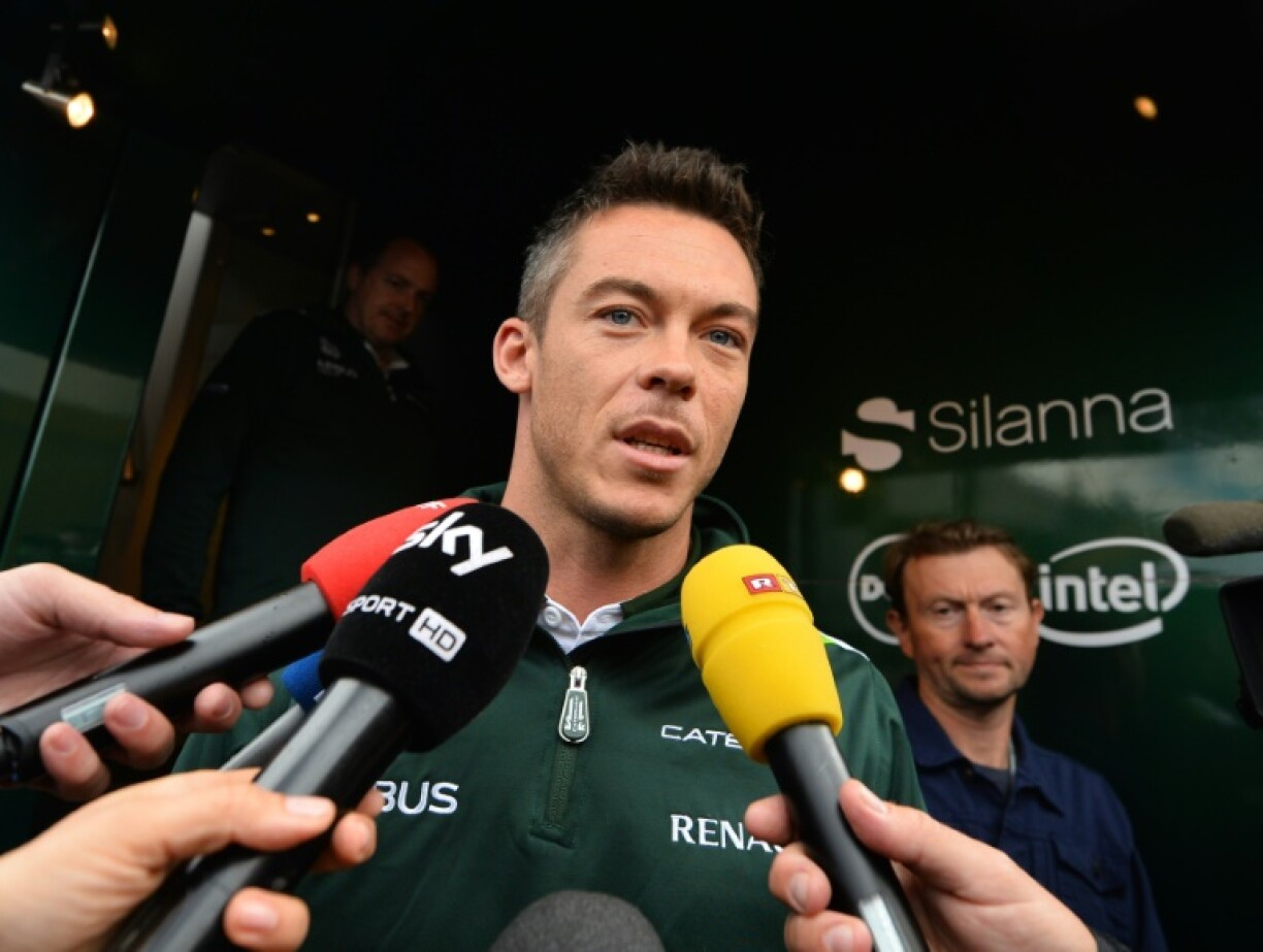 Andre Lotterer before his one-lap F1 career at the 2014 Belgian Grand Prix