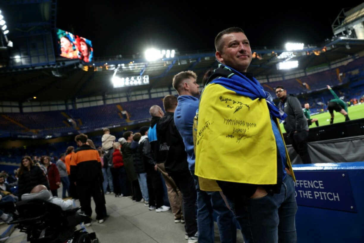Shakhtar Donetsk fans supported the team at their latest Champions League
