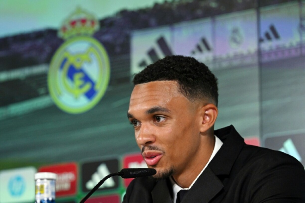 Trent Alexander-Arnold gave a press conference during his official presentation as a new Real Madrid player