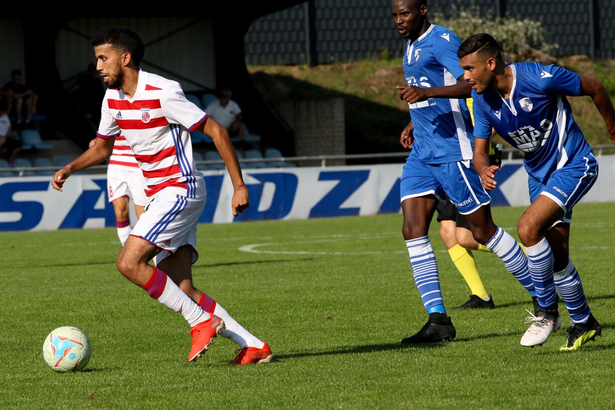 Le Fola Esch, ici lors d'un match contre le FC Mühlenbach à l'été 2019, devrait accéder à la Ligue des champions l'an prochain.
