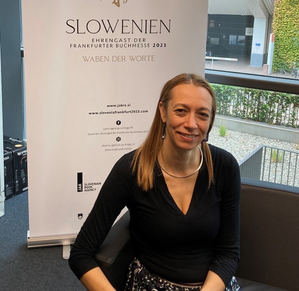 Katja Stergar, d'Directrice vun der slowenescher Buchagence