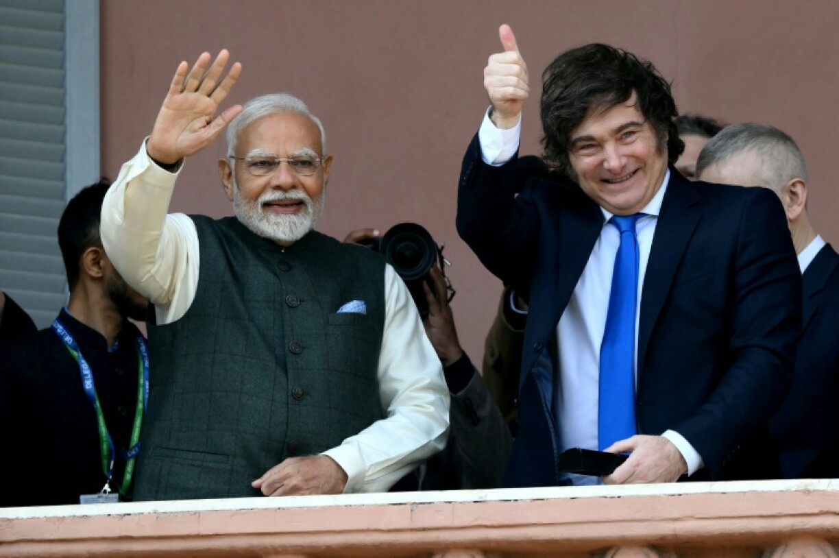 Indian Prime Minister Narendra Modi met Argentine President Javier Milei in Buenos Aires