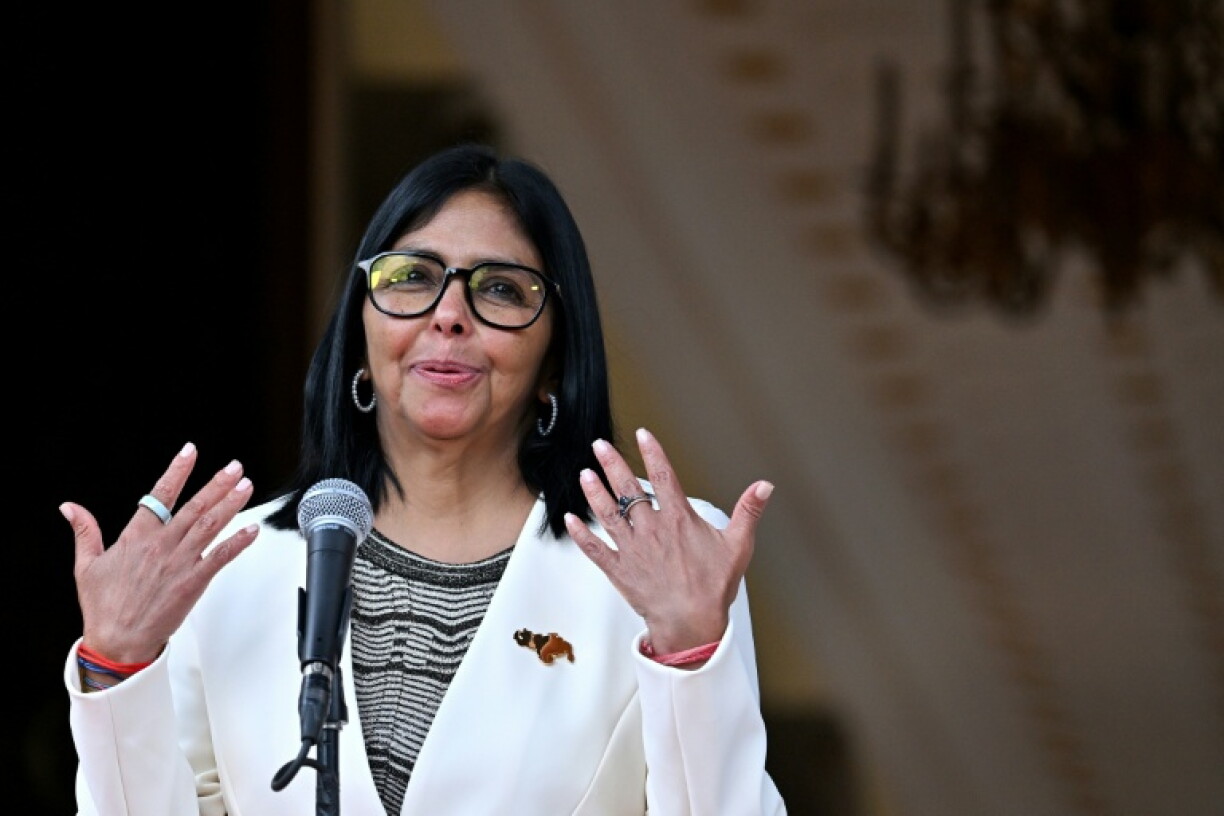 La présidente par interim du Venezuela Delcy Rodriguez, le 2 septembre 2026 à Caracas