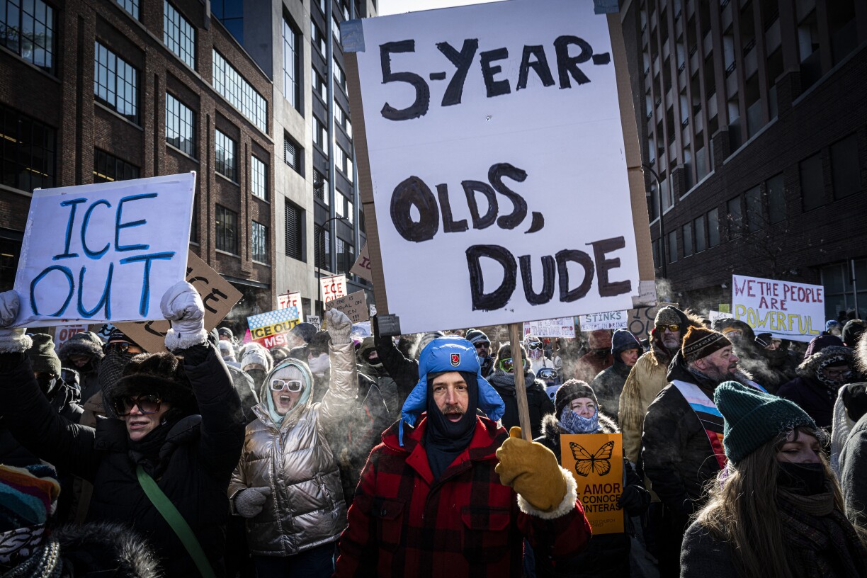 Dausende Leit sinn op d'Stroosse gaangen